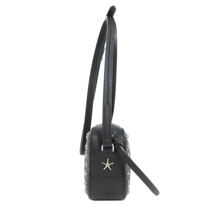 Jimmy Choo Star motif studs Shoulder Bag Leather Ladies [Used]