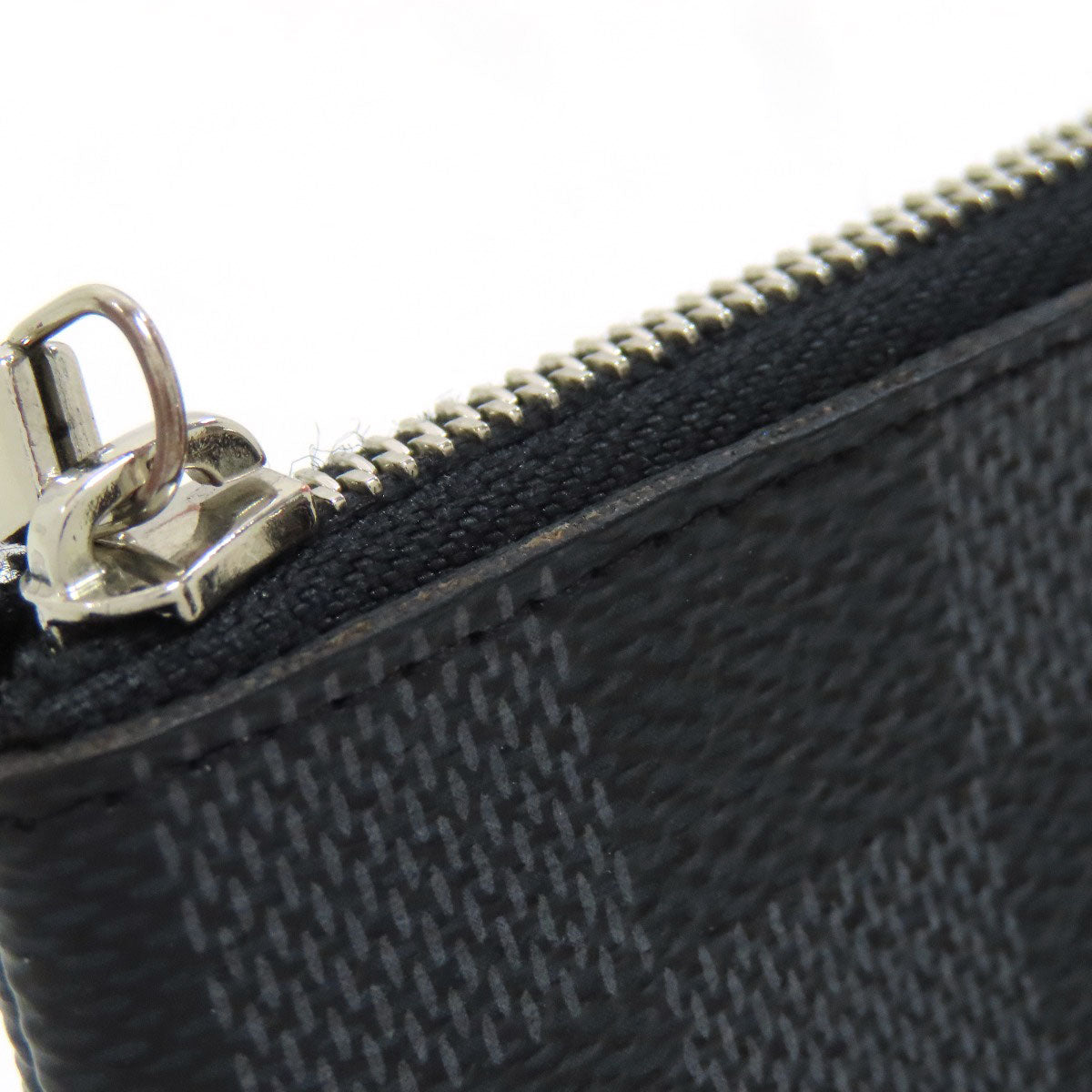 LOUIS VUITTON N60155 Pochette Kle coin purse Damier canvas mens [Used]