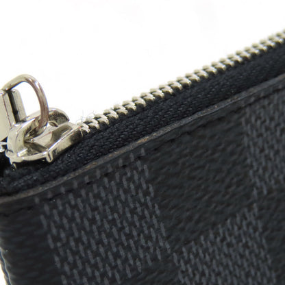LOUIS VUITTON N60155 Pochette Kle coin purse Damier canvas mens [Used]