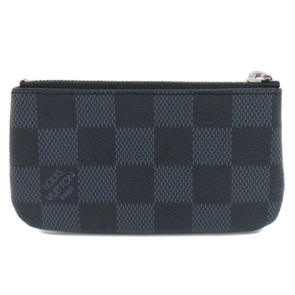 LOUIS VUITTON N60155 Pochette Kle coin purse Damier canvas mens [Used]