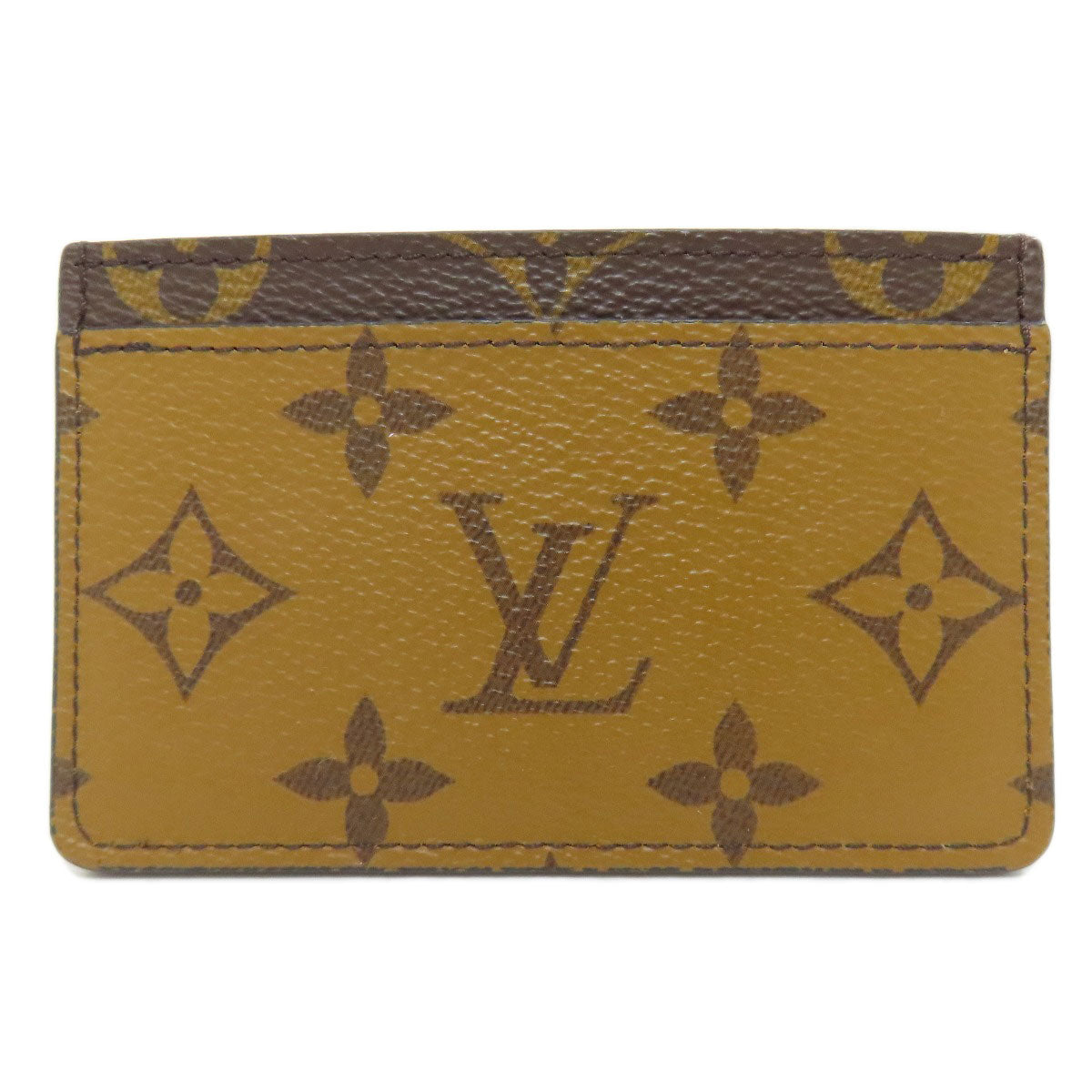 LOUIS VUITTON  M69161 Porto cult ? Simple Card Case  Monogram reverse Ladies [Used]