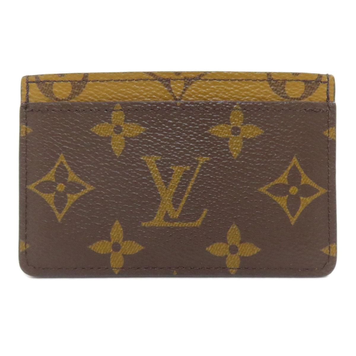 LOUIS VUITTON  M69161 Porto cult ? Simple Card Case  Monogram reverse Ladies [Used]
