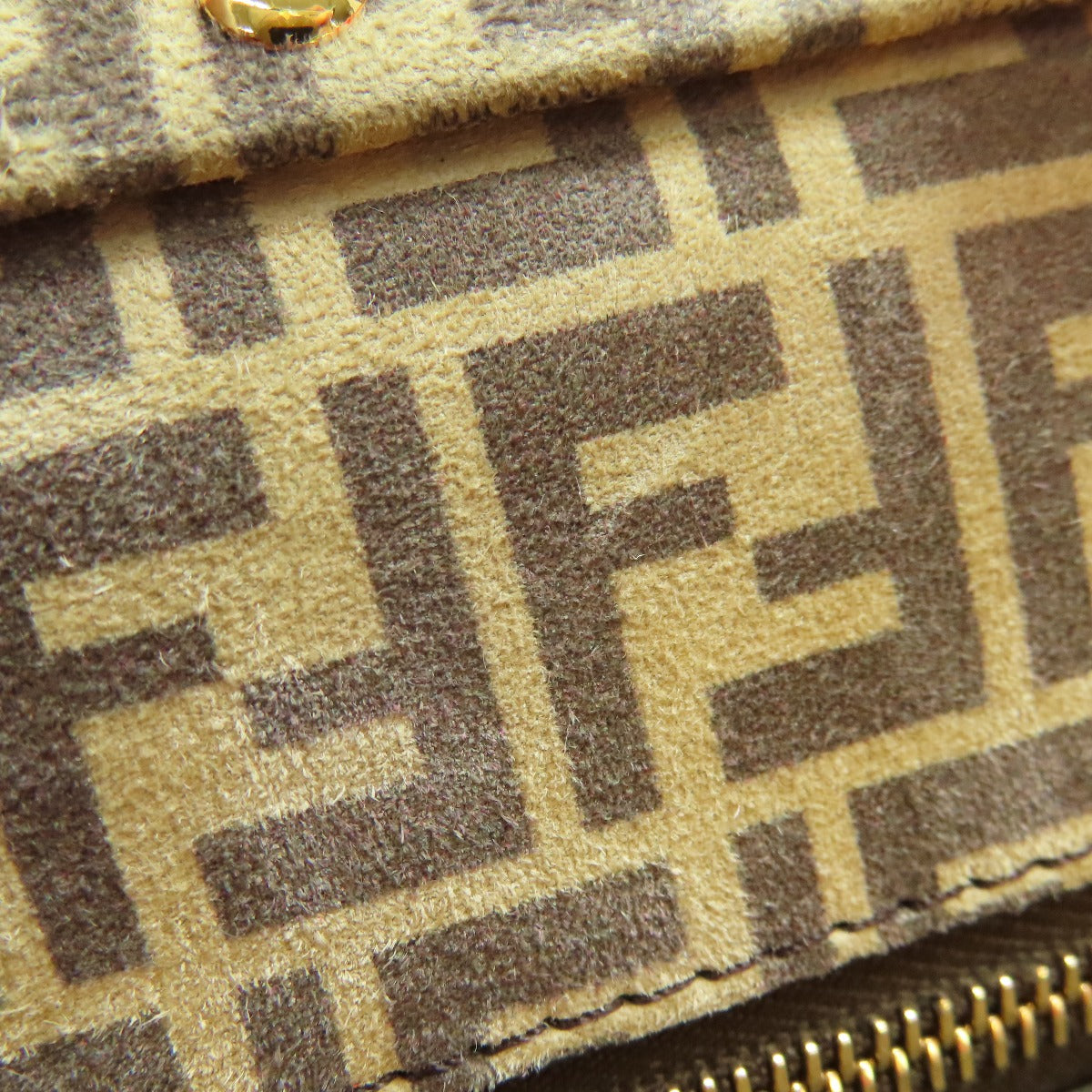 FENDI Peekaboo Mini 2WAY Handbag Calf Ladies [Used]