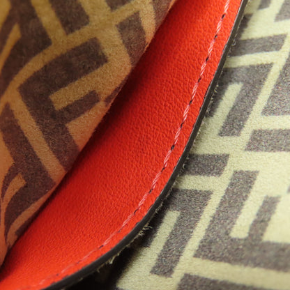 FENDI Peekaboo Mini 2WAY Handbag Calf Ladies [Used]