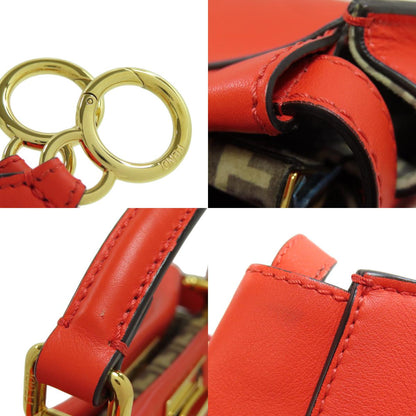 FENDI Peekaboo Mini 2WAY Handbag Calf Ladies [Used]