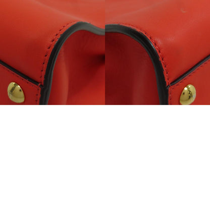 FENDI Peekaboo Mini 2WAY Handbag Calf Ladies [Used]