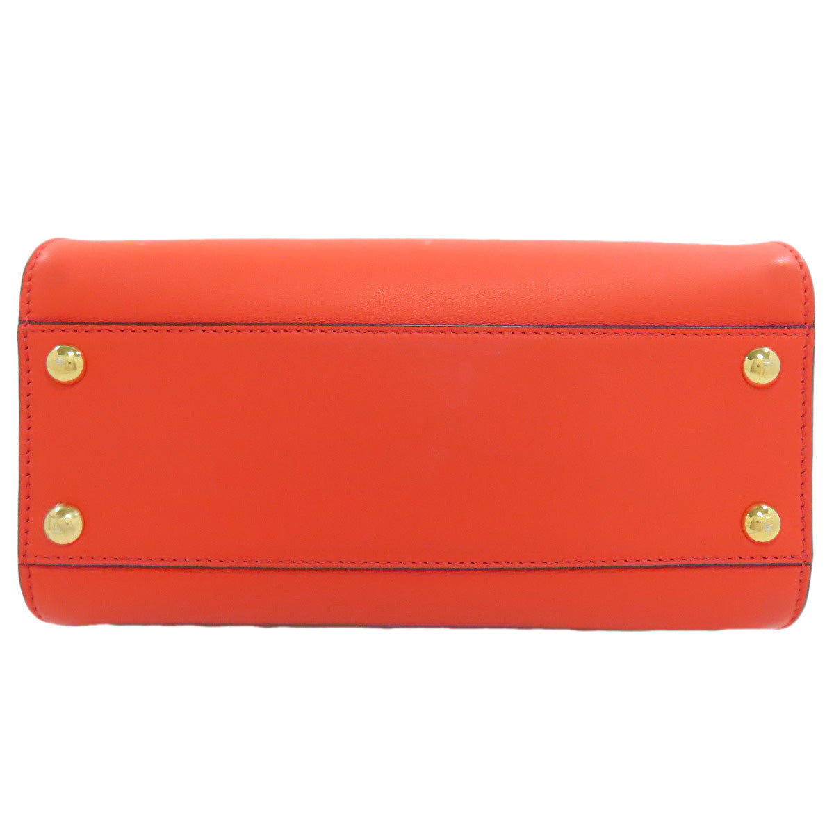 FENDI Peekaboo Mini 2WAY Handbag Calf Ladies [Used]