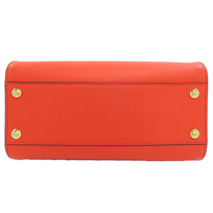 FENDI Peekaboo Mini 2WAY Handbag Calf Ladies [Used]