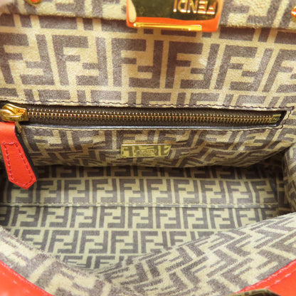 FENDI Peekaboo Mini 2WAY Handbag Calf Ladies [Used]