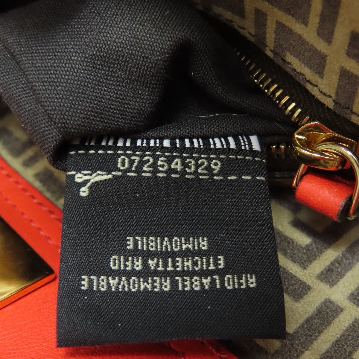 FENDI Peekaboo Mini 2WAY Handbag Calf Ladies [Used]