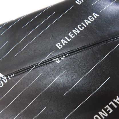 バレンシアガ 552870 ロゴ トートバッグ カーフ レディース 【中古】【BALENCIAGA】