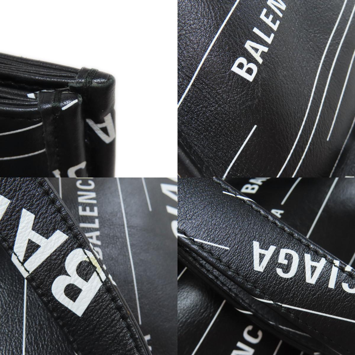 バレンシアガ 552870 ロゴ トートバッグ カーフ レディース 【中古】【BALENCIAGA】