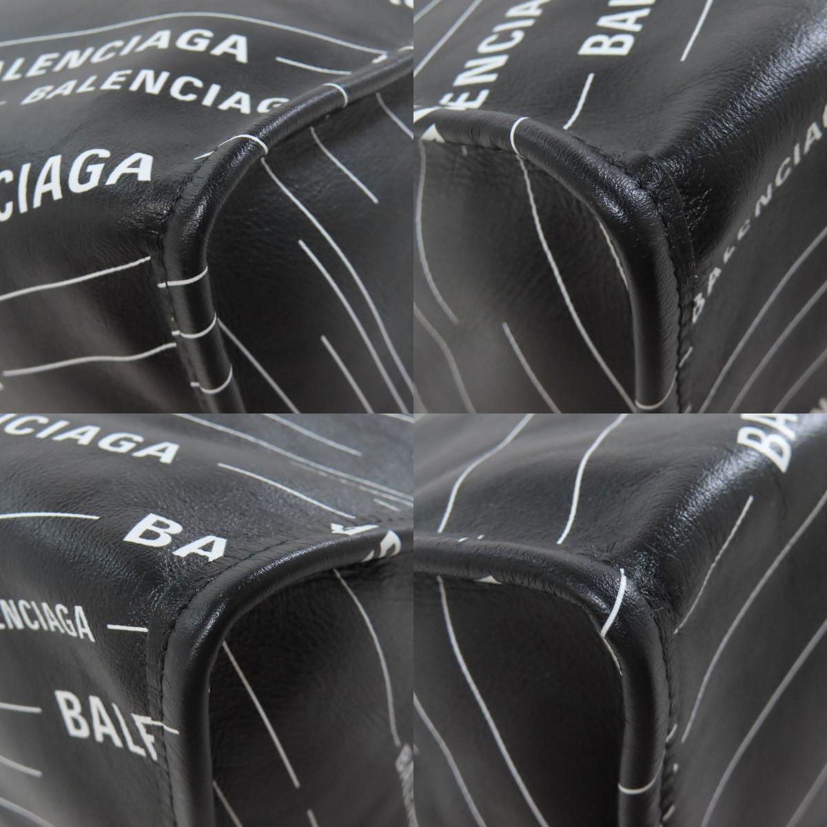バレンシアガ 552870 ロゴ トートバッグ カーフ レディース 【中古】【BALENCIAGA】