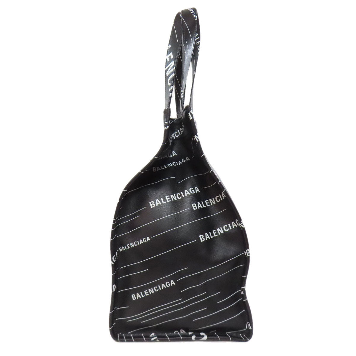 バレンシアガ 552870 ロゴ トートバッグ カーフ レディース 【中古】【BALENCIAGA】