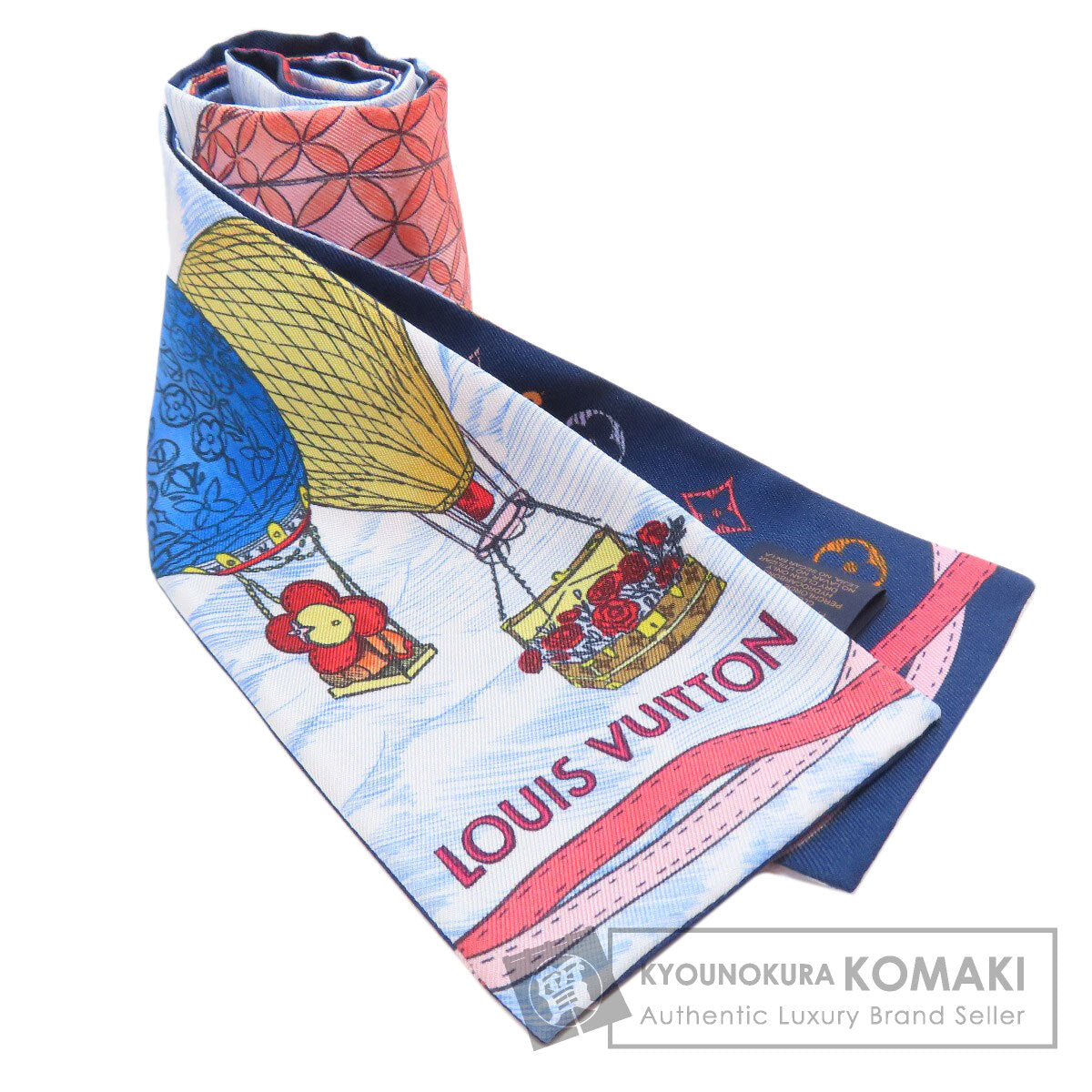 LOUIS VUITTON M77681 Bando Scarf Silk Ladies [Used]