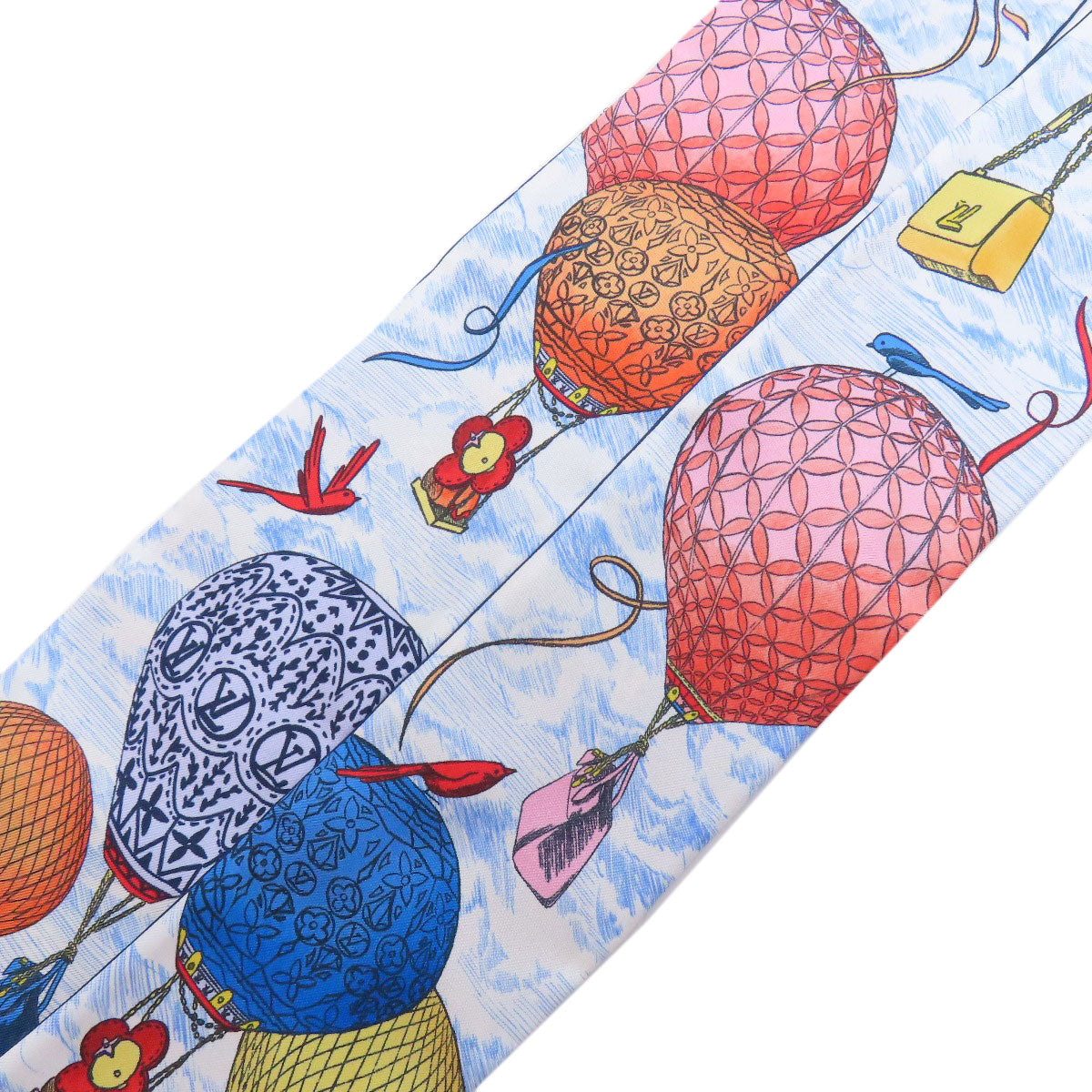 LOUIS VUITTON M77681 Bando Scarf Silk Ladies [Used]