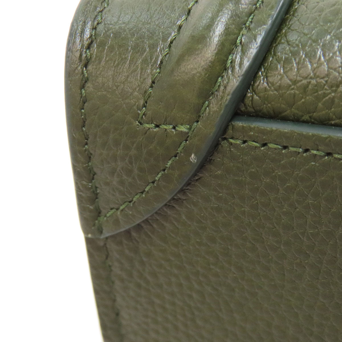 CELINE Luggage nano 2 WAY Handbag Calf Ladies [Used]