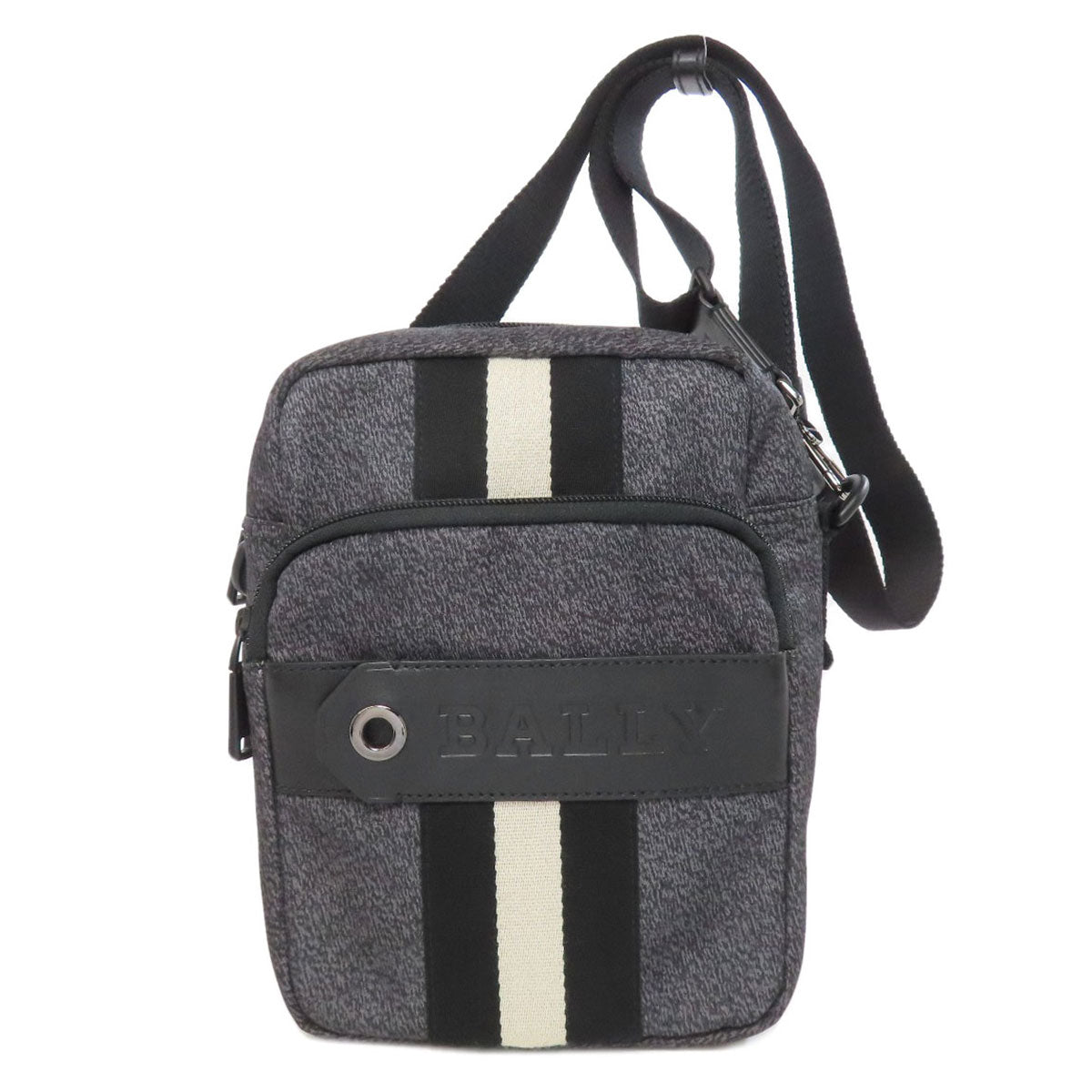 BALLY logo Shoulder Bag Nylon Ladies [Used]