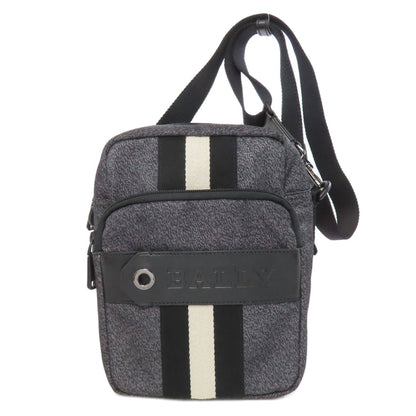 BALLY logo Shoulder Bag Nylon Ladies [Used]