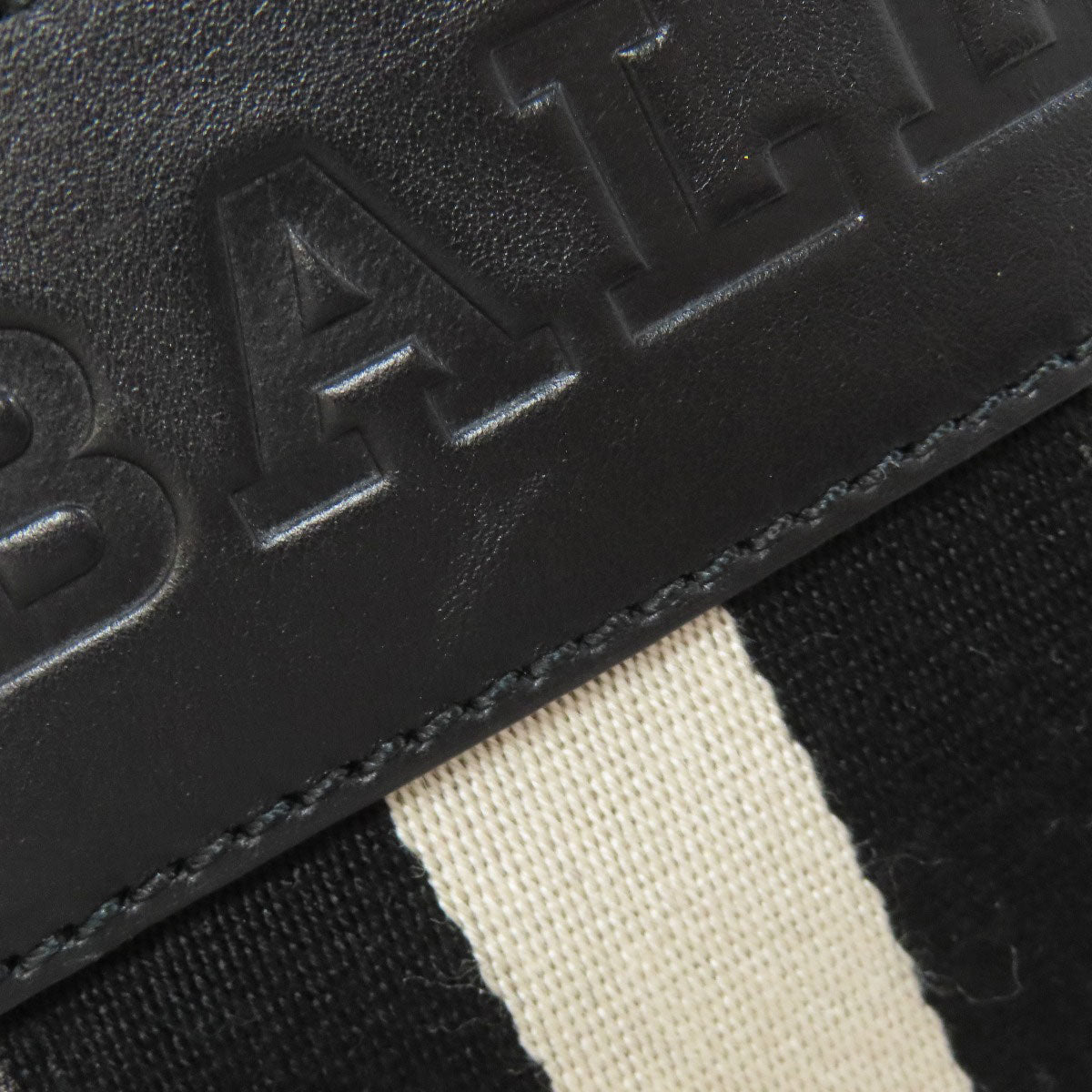 BALLY logo Shoulder Bag Nylon Ladies [Used]