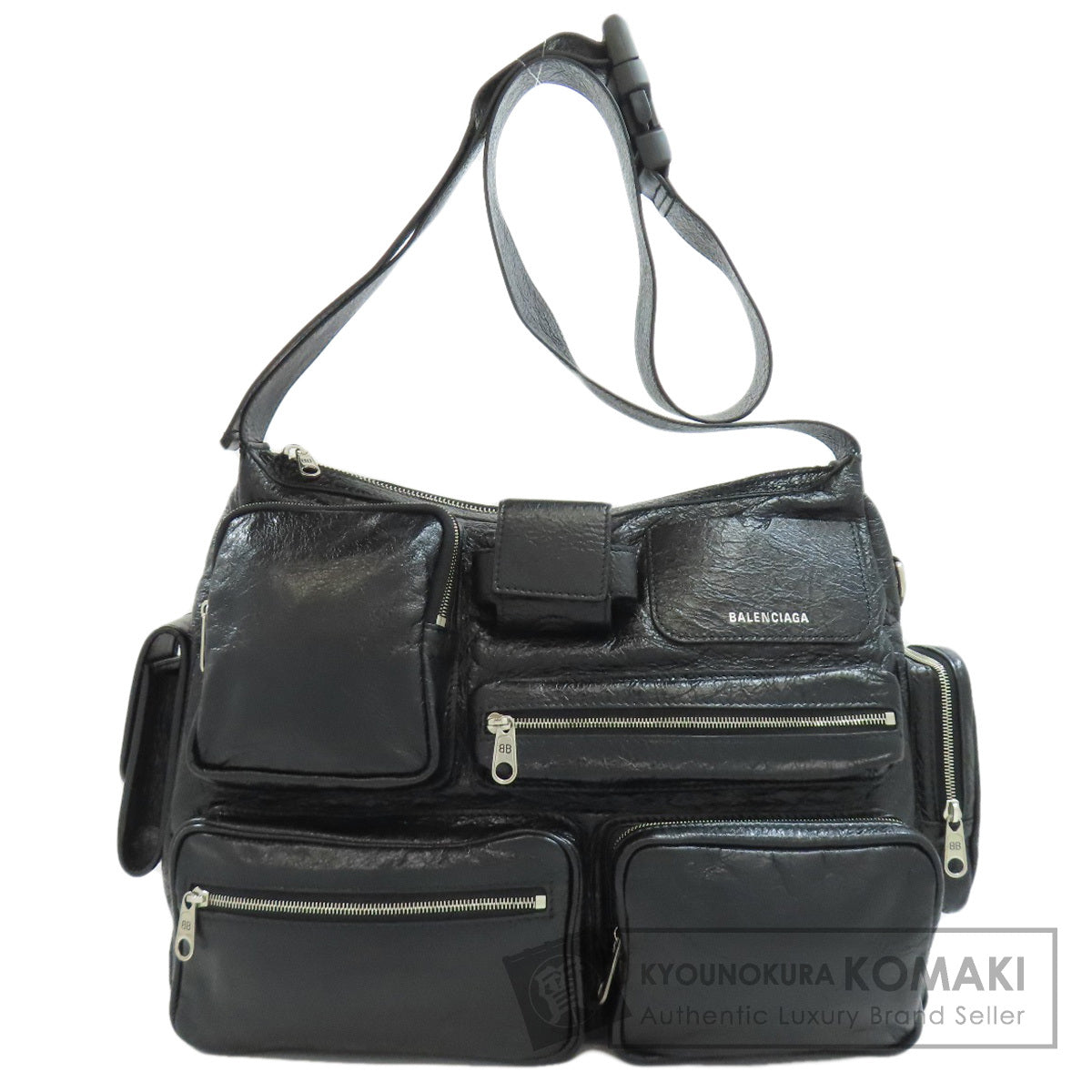 BALENCIAGA 785297 Super Busy Shoulder Bag Calf Ladies [Used]