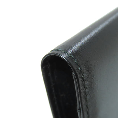 Dunhill logo Card Case Leather Ladies [Used]