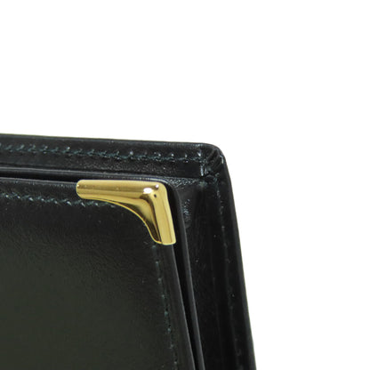 Dunhill logo Card Case Leather Ladies [Used]