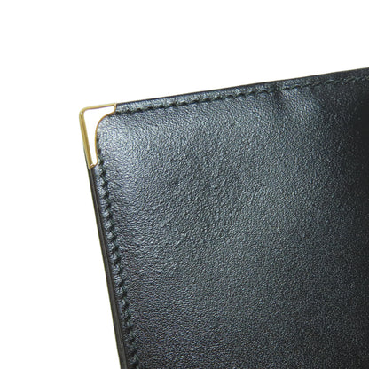 Dunhill logo Card Case Leather Ladies [Used]