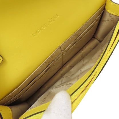 Michael Kors ChainShoulder wallet Long wallet (with coin pocket) Leather Ladies [Used]