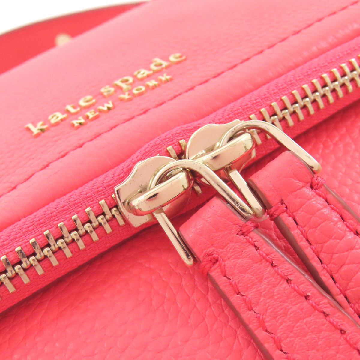 kate spade Run Around Large Flap Crossbody Shoulder Bag Leather Ladies [Used]