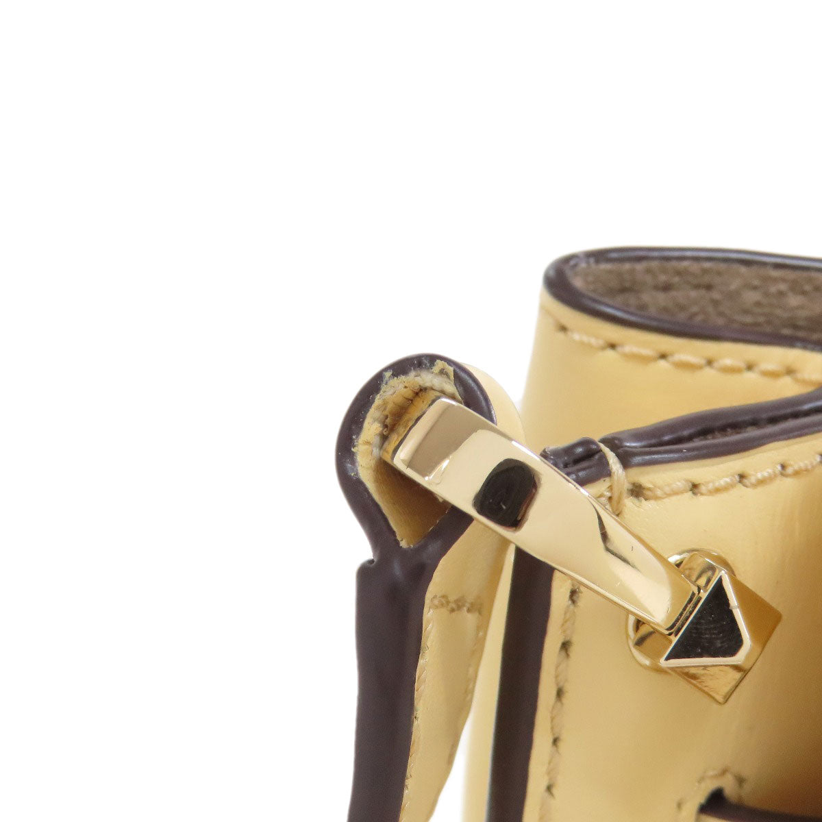 Michael Kors Padlock Shoulder Bag Leather Ladies [Used]