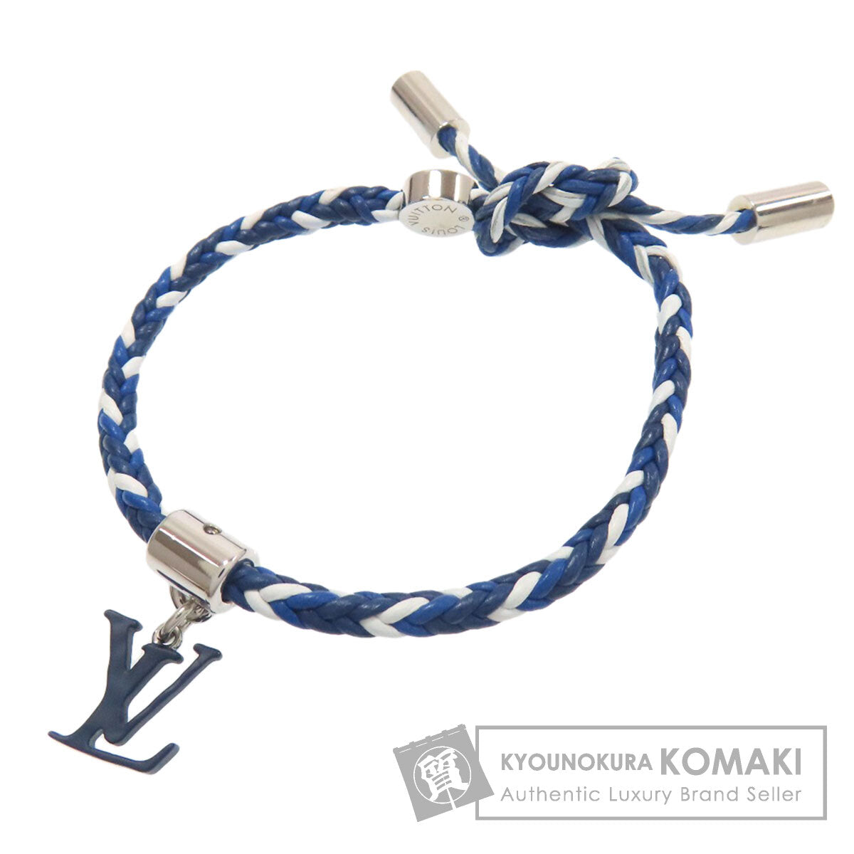 LOUIS VUITTON  M6792 Bracelet Friendship Charm Bracelet  Metal LeatherLadies [Used]