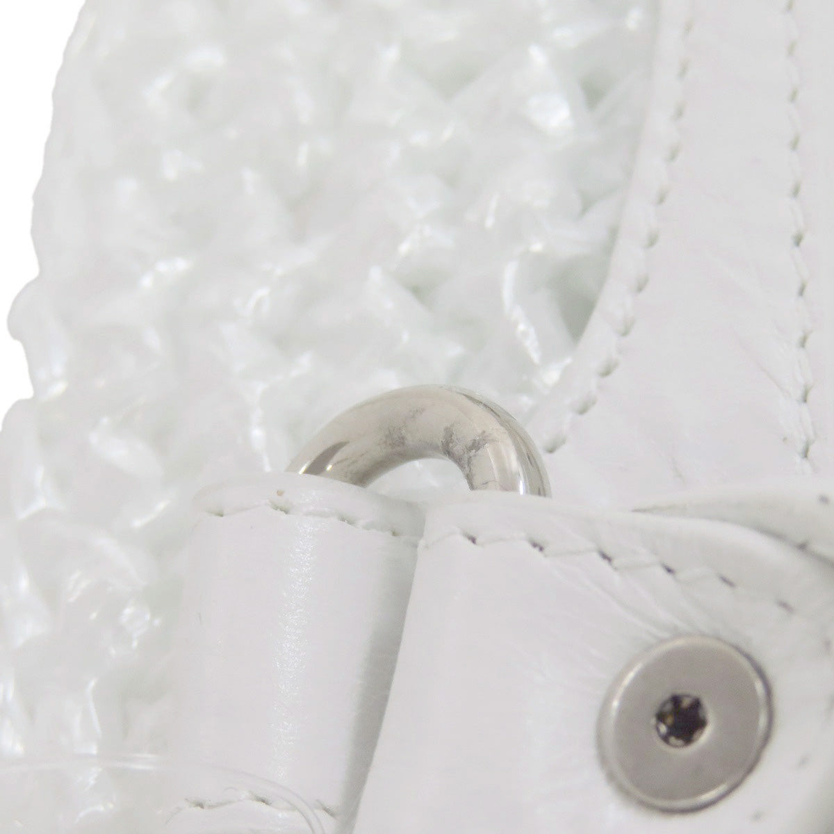 バレンシアガ 786187 ル カゴール パニエ 2WAY ハンドバッグ ポリプロピレン レディース 【中古】【BALENCIAGA】