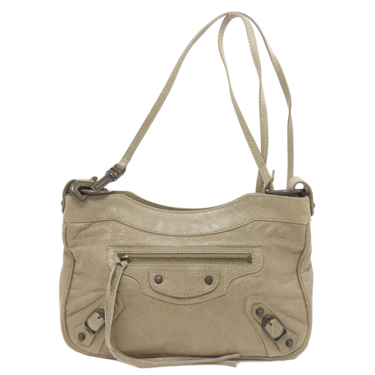 バレンシアガ 242803 ザ・ヒップ ショルダーバッグ カーフ レディース 【中古】【BALENCIAGA】