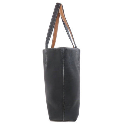 HERMES Double Sense 28 Toffee Black Tote Bag Taurillon Clemence Ladies [Used]