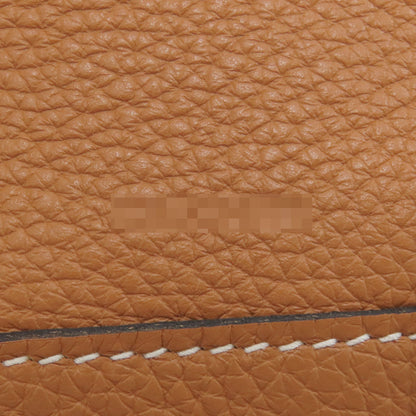 HERMES Double Sense 28 Toffee Black Tote Bag Taurillon Clemence Ladies [Used]