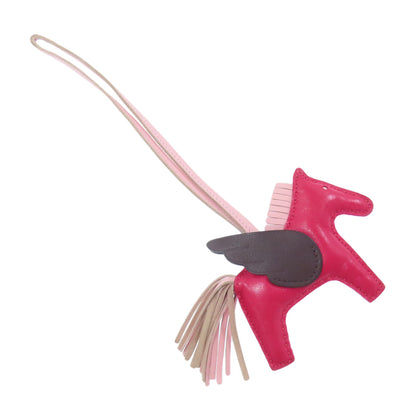 HERMES   Rodeo Charm PM Pegasus key ring  Calf Ladies [Used]