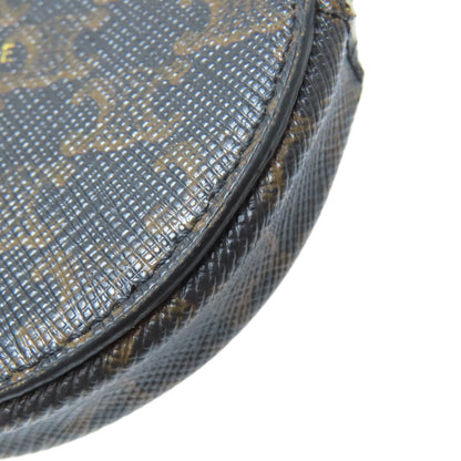 CELINE Triomphe pattern coin purse PVC Ladies [Used]