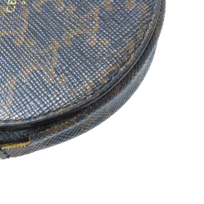 CELINE Triomphe pattern coin purse PVC Ladies [Used]