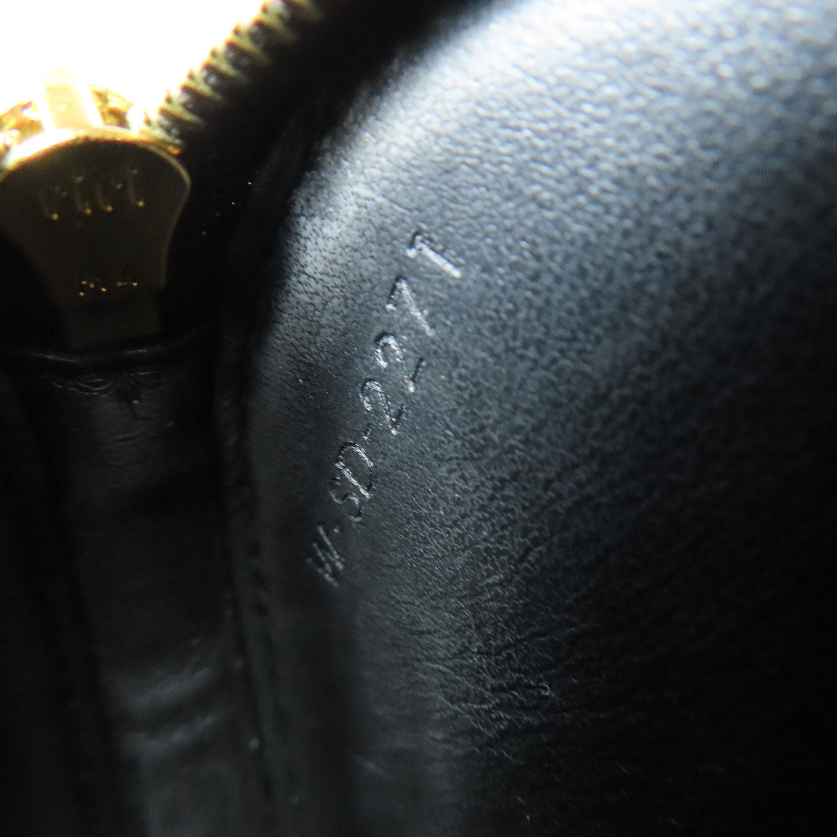 CELINE Triomphe pattern coin purse PVC Ladies [Used]