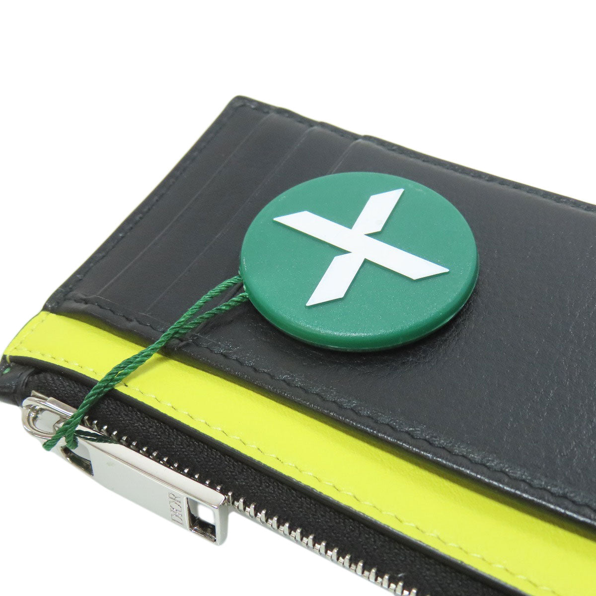 CHRISTIAN DIOR BEE bee pattern coin purse Leather Ladies [Used]