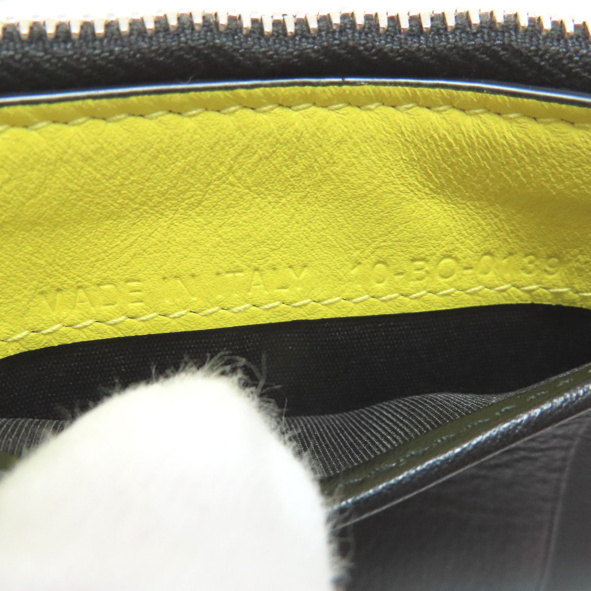 CHRISTIAN DIOR BEE bee pattern coin purse Leather Ladies [Used]