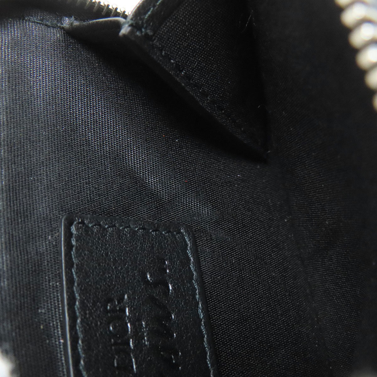 CHRISTIAN DIOR BEE bee pattern coin purse Leather Ladies [Used]