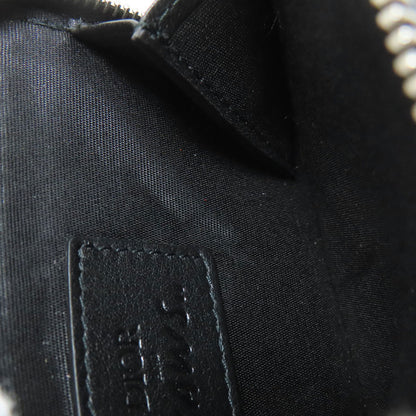 CHRISTIAN DIOR BEE bee pattern coin purse Leather Ladies [Used]