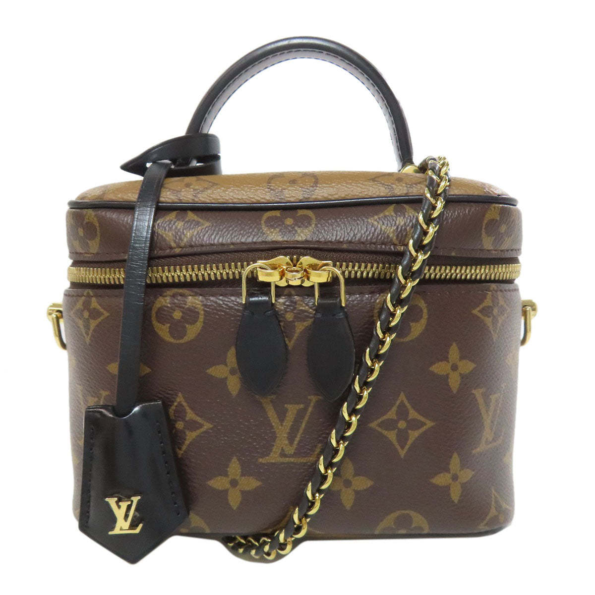LOUIS VUITTON M45165 Vanity NVPM Handbag Monogram reverse Ladies [Used]