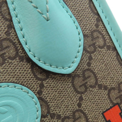 GUCCI 671623 Interlocking G Mini GG Tiger 2WAY Handbag PVC Ladies [Used]