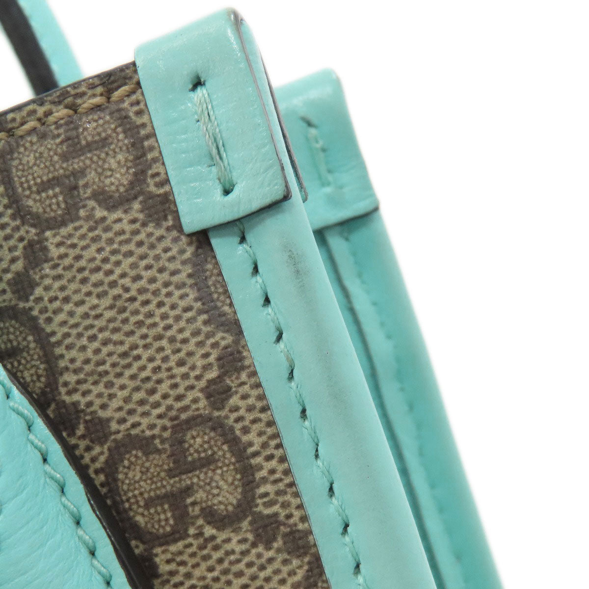 GUCCI 671623 Interlocking G Mini GG Tiger 2WAY Handbag PVC Ladies [Used]