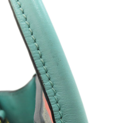 GUCCI 671623 Interlocking G Mini GG Tiger 2WAY Handbag PVC Ladies [Used]