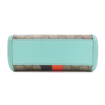 GUCCI 671623 Interlocking G Mini GG Tiger 2WAY Handbag PVC Ladies [Used]