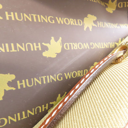 HUNTING WORLD logo Backpack Â· Daypack Canvas Ladies [Used]